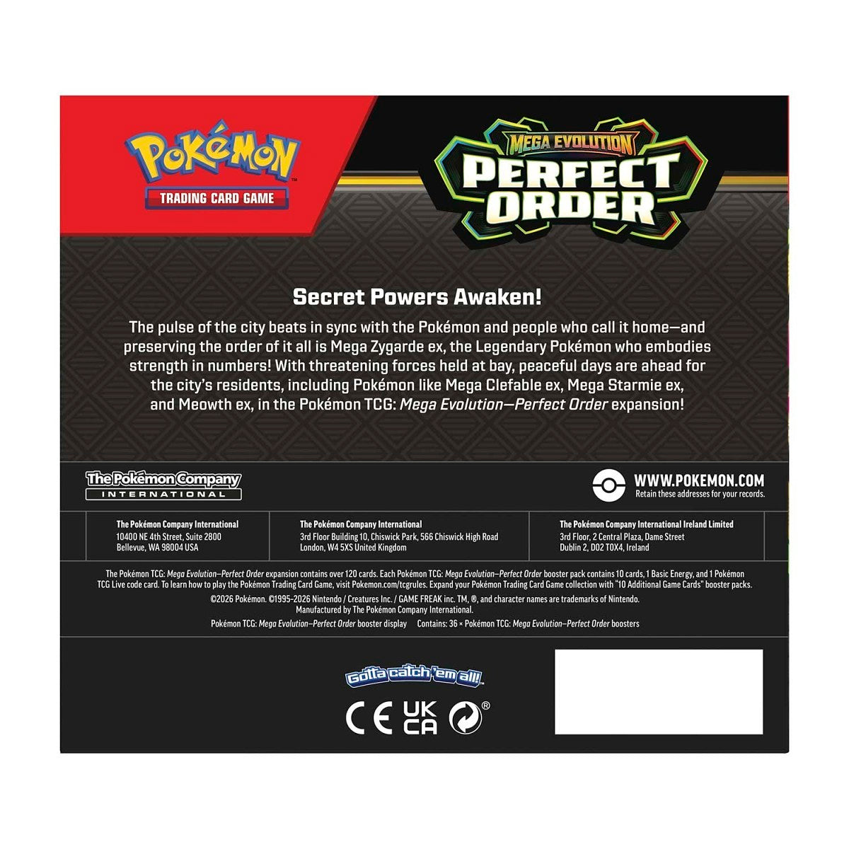 Perfect Order Booster Box (36 Packs)
